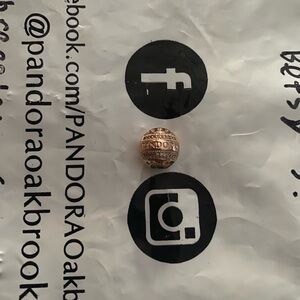 Rose Gold Pandora Charm